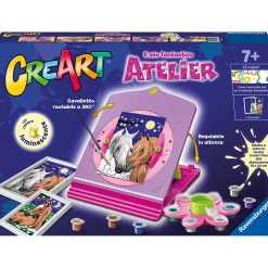 RAVENSBURGER creart per bambini, kit per dipingere con i numeri, 7+, atelier cavalli> Kit Artistici E Pittura