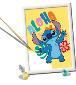 Disney Ravensburger creart stitch – kit per dipingere, 7+> Kit Artistici E Pittura