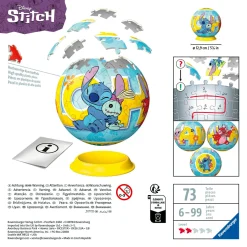 Disney Stitch Ravensburger 3d puzzle ball – 72 pezzi – puzzle originale 6+><noscript><img width=