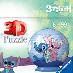 Disney Stitch Ravensburger 3d puzzle & angel – 54 pezzi – coppia iconica 6+ anni><noscript><img width=