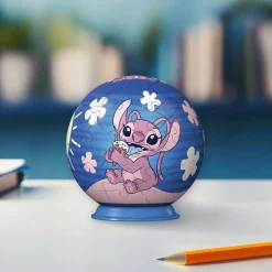 Disney Stitch Ravensburger 3d puzzle disney angel (stitch) – 54 pezzi – puzzle unico per 6+> Puzzle 3D