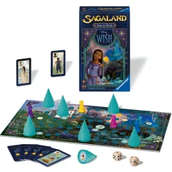 RAVENSBURGER disney wish sagaland, gioco travel, da 2 a 4 giocatori,  6+><noscript><img width=