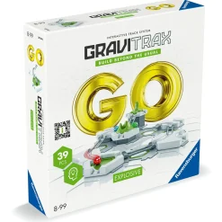 RAVENSBURGER gravitrax go explosive, pista di biglie, gioco innovativo ed educativo stem, 8+ anni, set compatto> Giochi Di Strategia