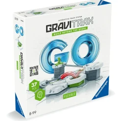 RAVENSBURGER gravitrax go flexible, pista di biglie, gioco innovativo ed educativo stem, 8+ anni, set compatto> Giochi Di Strategia