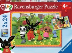 RAVENSBURGER puzzle 2×24 – bing> Puzzle Per Bambini