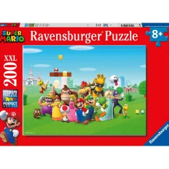RAVENSBURGER puzzle 200 pezzi – super mario> Puzzle Per Bambini