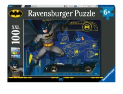 DC COMICS Ravensburger puzzle 100 pezzi – batman> Puzzle Per Bambini