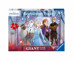 Disney Ravensburger puzzle 60 pezzi giant – frozen> Puzzle Per Bambini