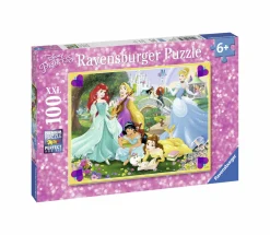 Disney Ravensburger puzzle 100 pezzi xxl – principesse g> Puzzle Per Bambini