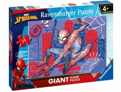 RAVENSBURGER puzzle 24 pezzi giant – spiderman> Puzzle Per Bambini