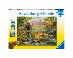 RAVENSBURGER puzzle 200 pezzi xxl – animali della savana> Puzzle Per Bambini