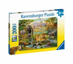 RAVENSBURGER puzzle 200 pezzi xxl – animali della savana> Puzzle Per Bambini