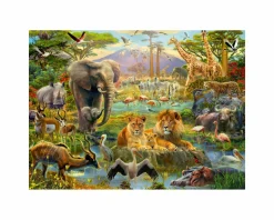 RAVENSBURGER puzzle 200 pezzi xxl – animali della savana><noscript><img width=