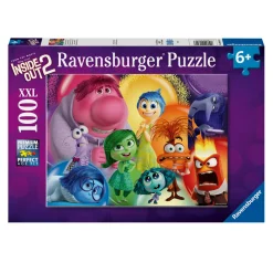 Disney Ravensburger puzzle inside out 2 – 100 pezzi xxl – avventura pixar per bambini 6+> Puzzle Per Bambini