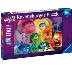 Disney Ravensburger puzzle inside out 2 – 100 pezzi xxl – avventura pixar per bambini 6+> Puzzle Per Bambini