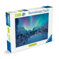 RAVENSBURGER puzzle spettacolo dell’artico – 1500 pezzi – magia del polo 80x60cm> Puzzle 1000 Pezzi