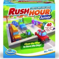 RAVENSBURGER thinkfun rush hour junior – gioco di logica per bambini, 1+ giocatori, 5+ anni> Giochi In Scatola Per Famiglia
