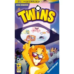 Ravensburger twins, gioco in scatola per tutta la famiglia, 2-5 giocatori, 6+ anni> Giochi Tascabili E Da Viaggio