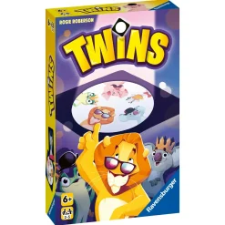Ravensburger twins, gioco in scatola per tutta la famiglia, 2-5 giocatori, 6+ anni> Giochi Tascabili E Da Viaggio