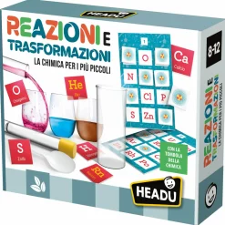 HEADU Reazioni e trasformazioni. la chimica per i più piccoli. s.t.e.m.8-12 anni> Primi Apprendimenti