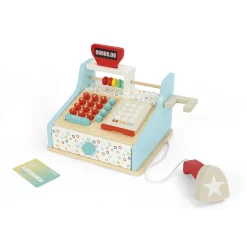 WOOD 'N' PLAY Registratore di cassa in legno – wood “n” play> Giochi Impilabili