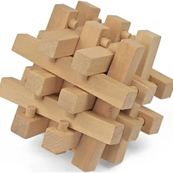 ZIG ZAG Rompicapi in legno – sfida la mente con 3 enigmi di diverse forme e dimensioni –><noscript><img width=