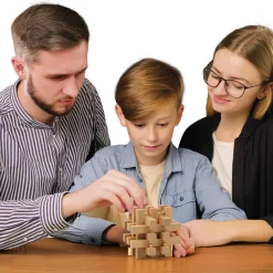 ZIG ZAG Rompicapi in legno – sfida la mente con 3 enigmi di diverse forme e dimensioni –><noscript><img width=