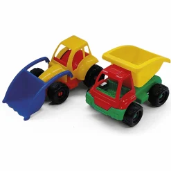 SUN&SPORT Ruspa spiaggia o camioncino con cassone ribaltabile assortito> Giocattoli Mare