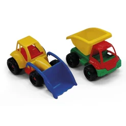 SUN&SPORT Ruspa spiaggia o camioncino con cassone ribaltabile assortito> Giocattoli Mare