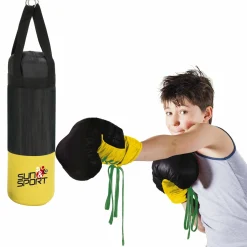 SUN&SPORT Sacco da boxe con guantoni> Giochi Di Abilità E Sport