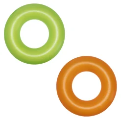 Bestway Salvagente trasparente neon, 2 toni di colore, cm. 91 2 colori assortiti> Salvagenti E Braccioli Bambini