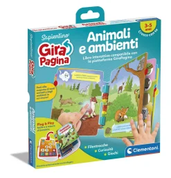 SAPIENTINO – girapagina libro animali e ambienti> Primi Apprendimenti