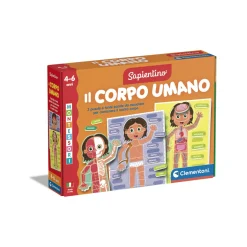 SAPIENTINO corpo umano – impara giocando con i principi montessori> Primi Apprendimenti
