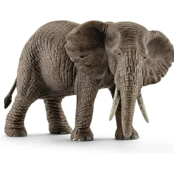 Schleich 14761 femmina di elefante africano, da 3 anni, wild life – figura, 14,6 x 7,5 x 9,1 cm> Mondi Immaginari