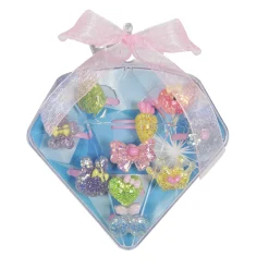 MISS FASHION Set 10 anelli plastica> Giochi Di Emulazione