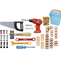 BRIKKOLO Set 35 attrezzi da lavoro per bambini – perfetto per piccoli costruttori><noscript><img width=