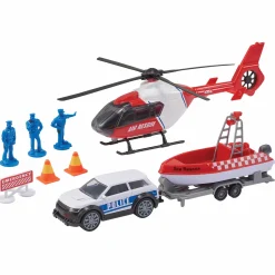 MOTOR & CO. Set 5 auto in metallo> Macchinine Bambini