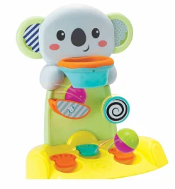 B-KIDS Set 2 in 1  busy stack & nest ball drop + happy hoops> Giochi Di Apprendimento