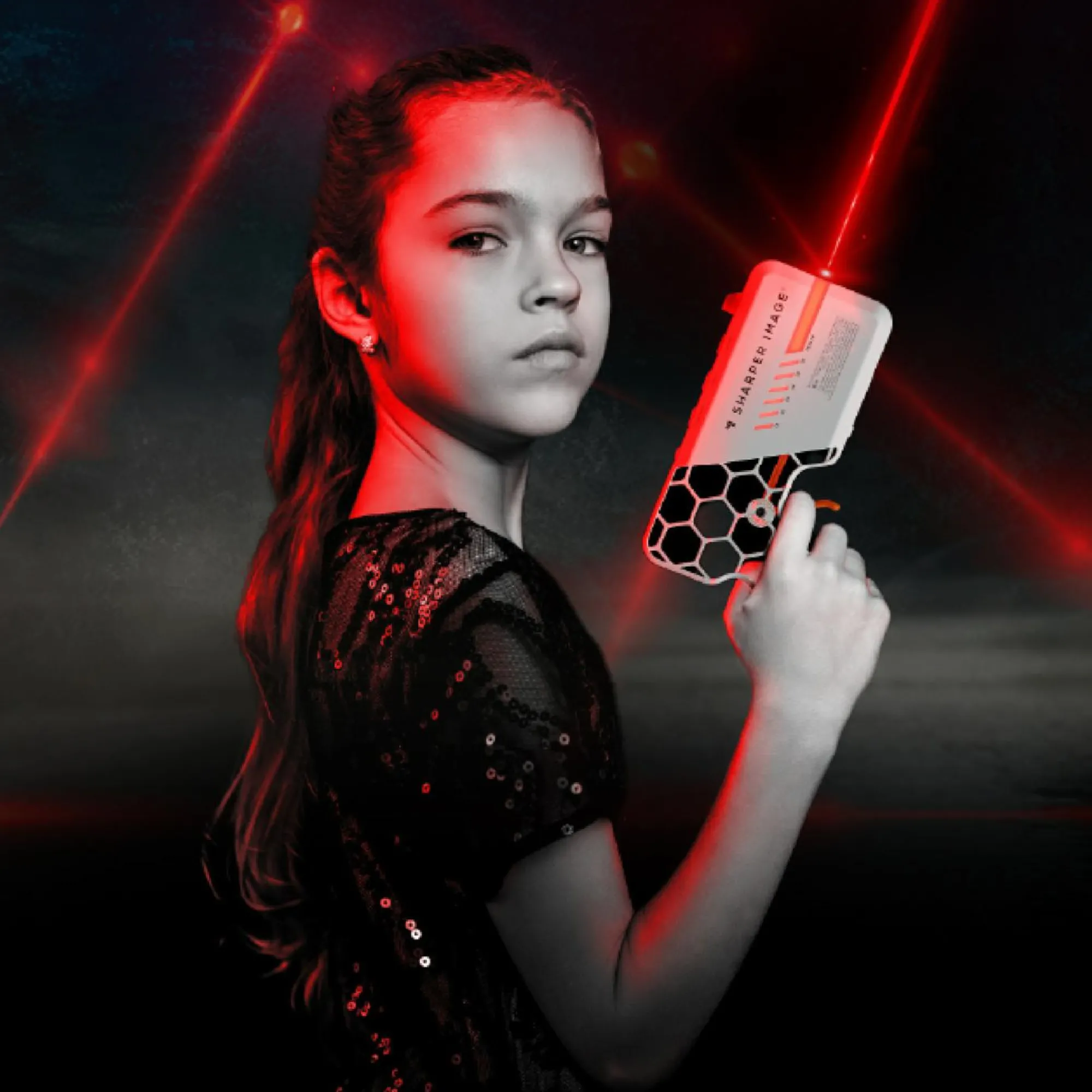 Sharper Image Set blaster laser duo ® – gioco multi-squadra, luci e suoni, 2 modalità di fuoco> Giochi Di Abilità E Sport