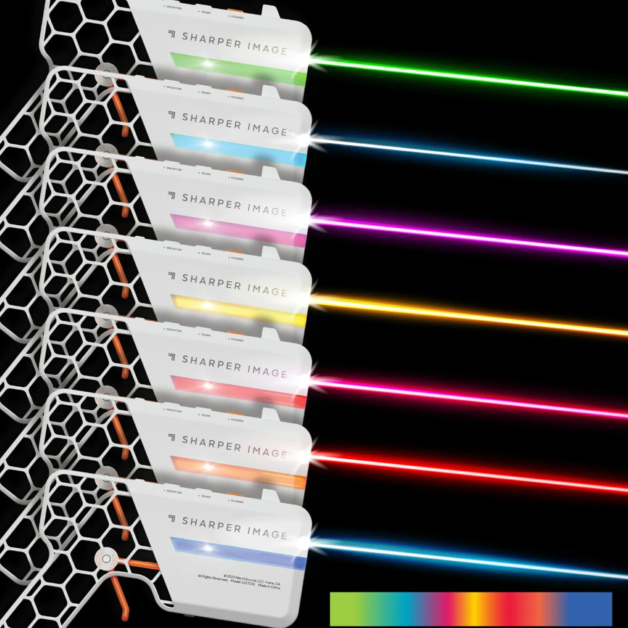 Sharper Image Set blaster laser duo ® – gioco multi-squadra, luci e suoni, 2 modalità di fuoco> Giochi Di Abilità E Sport