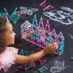 FAO Schwarz Set costruzioni magnetiche rosa da 43 pezzi><noscript><img width=