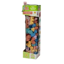 BABY SMILE Set di 76 blocchi da costruzione soft  per bambini –><noscript><img width=