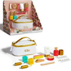 FAO Schwarz Set di bellezza manicure in legno> Moda, Gioielli, Decorazioni, Cosmetici
