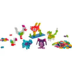 Set di costruzione plus-plus animali colorati – 275 pezzi per divertimento creativo><noscript><img width=