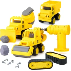 FAO Schwarz Set di costruzioni meccaniche take-a-part construction zone> Set Costruzioni