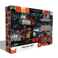 FAO Schwarz Set ferrovia radiocomandato con personaggi in movimento e 30 binari> Mondi Immaginari