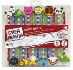 CREA MANIA Set matite con gomma> Cancelleria E Accessori