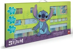 Disney Set mega maxi coloring stitch – attività creativa con timbri e colori> Kit Artistici E Pittura