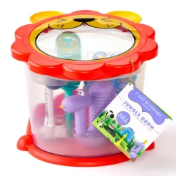 FAO Schwarz Set musicale jungle drum per bambini, 5 strumenti><noscript><img width=