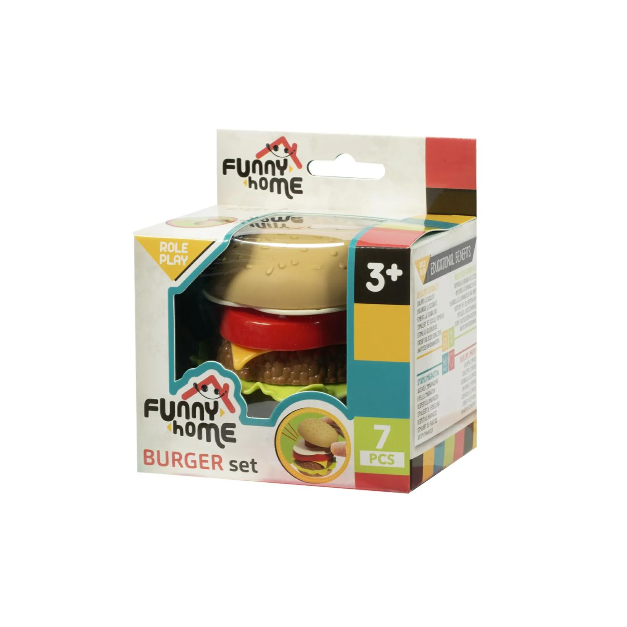 FUNNY HOME Set panino burger –> Giochi Di Emulazione